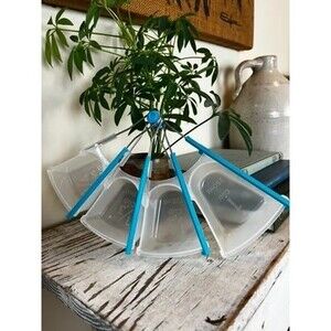 ✨ Dreamfarm Levups - Self-Leveling Measuring Cups, Set of 4 (Dreamfarm Blue) ✨